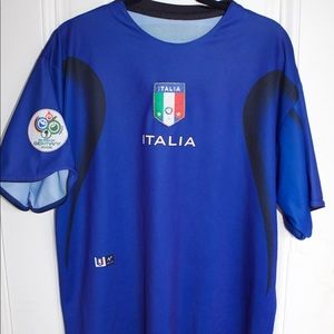 Italia Soccer Jersey World Cup 2006